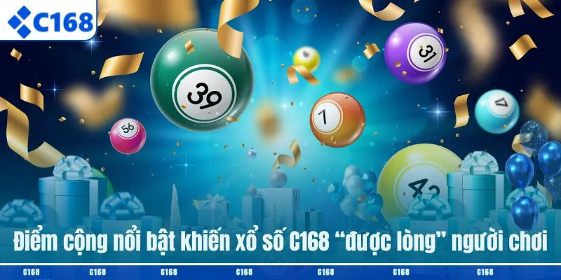 Điểm cộng nổi bật khiến xổ số C168 “được lòng” người chơi